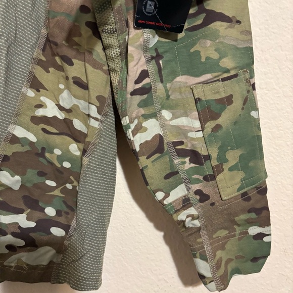 Massif Mountain Gear Company Army Combat Shirt Size Large Flame Resistant Unisex - Picture 4 of 12